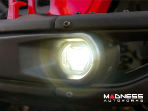 Jeep Gladiator JT LED Fog Light Kit - 4Banger Series - Morimoto - NCS/Wide/White